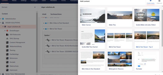 Content Management Umbraco