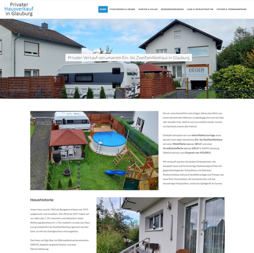 Privater Hausverkauf Glauburg